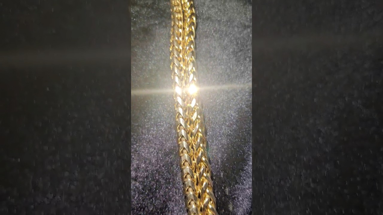 Разница между цепями Франко и Вита #goldchain #subscribe #shorts #balltothemax #youtubeshorts