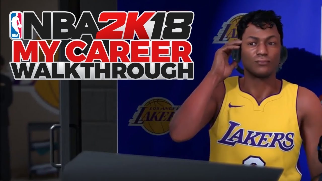 NBA 2K18 Gameplay My Career Walk Through (GIVEAWAY) 2017-2018