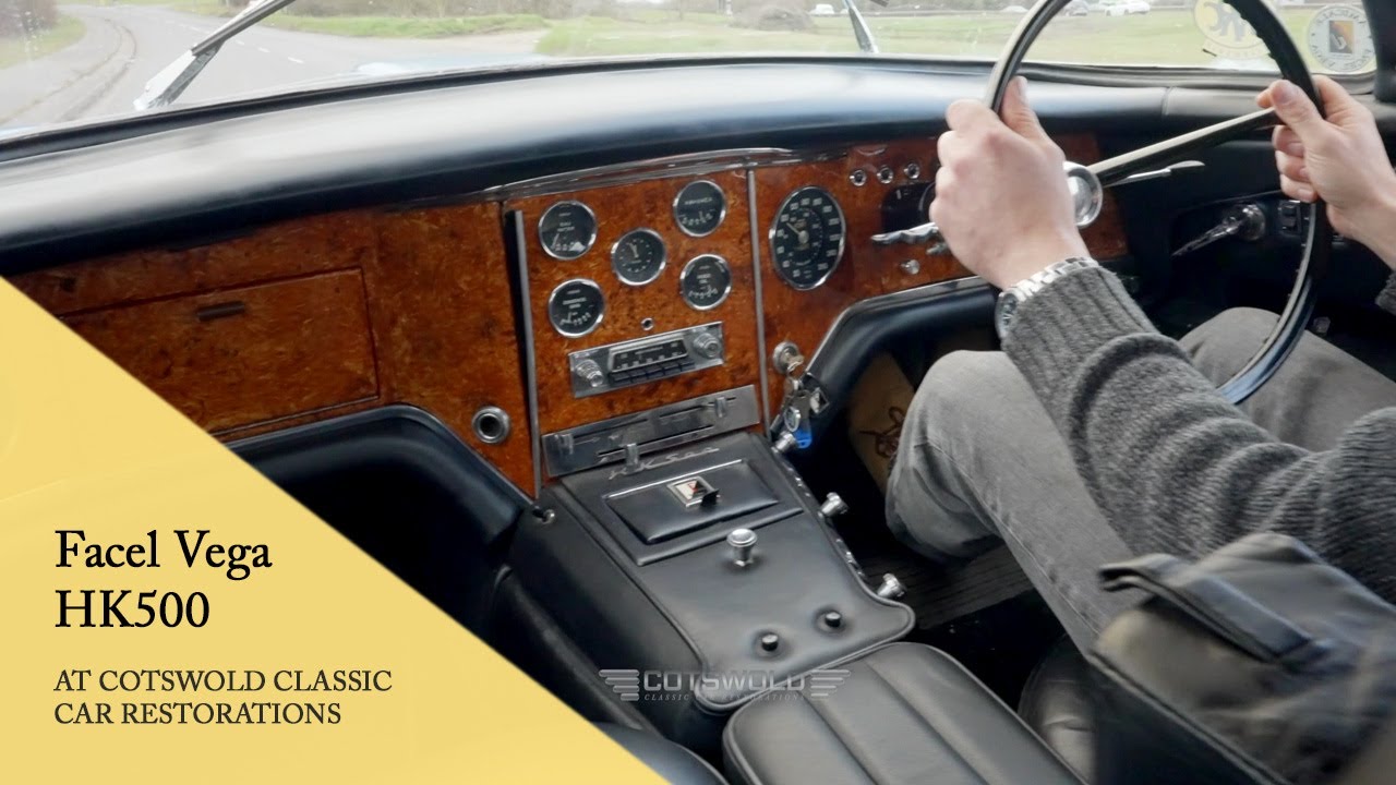 Facel Vega HK500 V8 in for service - Behind the Scenes - Cotswold Classic Car Restoration