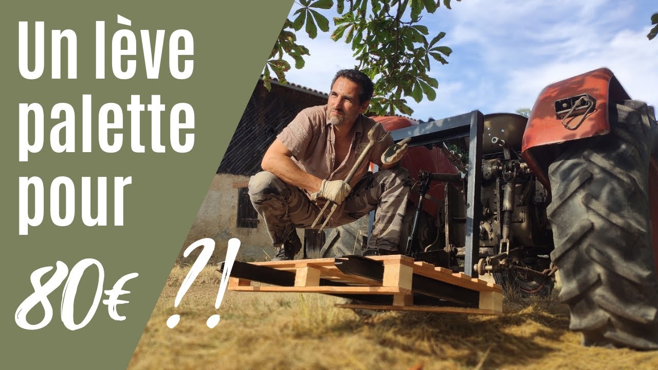 Comment installer UN LEVE PALETTE sur son TRACTEUR ? - EP26
