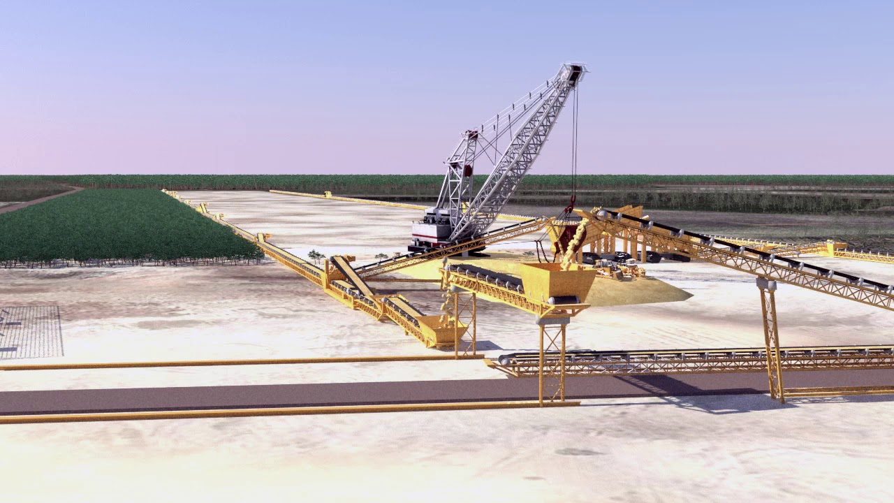 Zircon Mining Time-Lapse