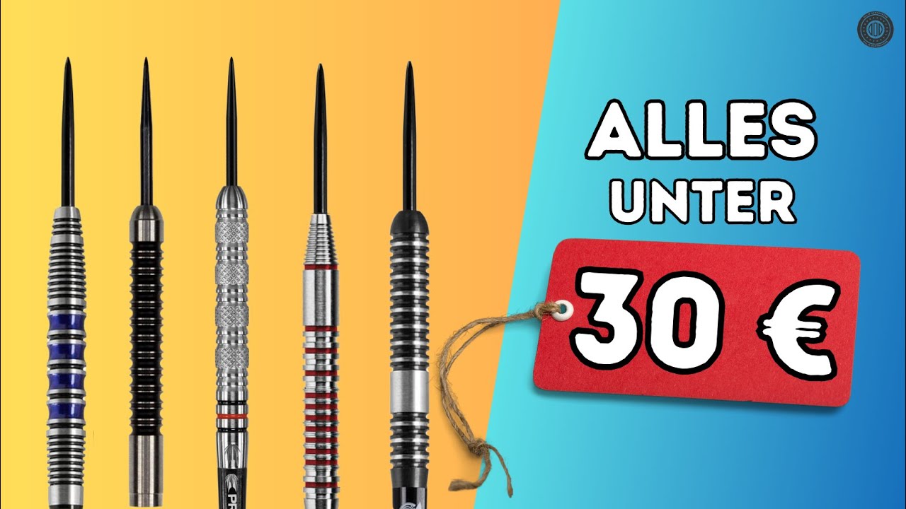 Top Dartpfeile und Dart Sets unter 30 Euro!