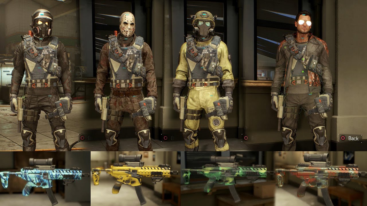 The Division - All Tier 3 Leaderboard Global Event Rewards | All Outfits & Weapon Skins