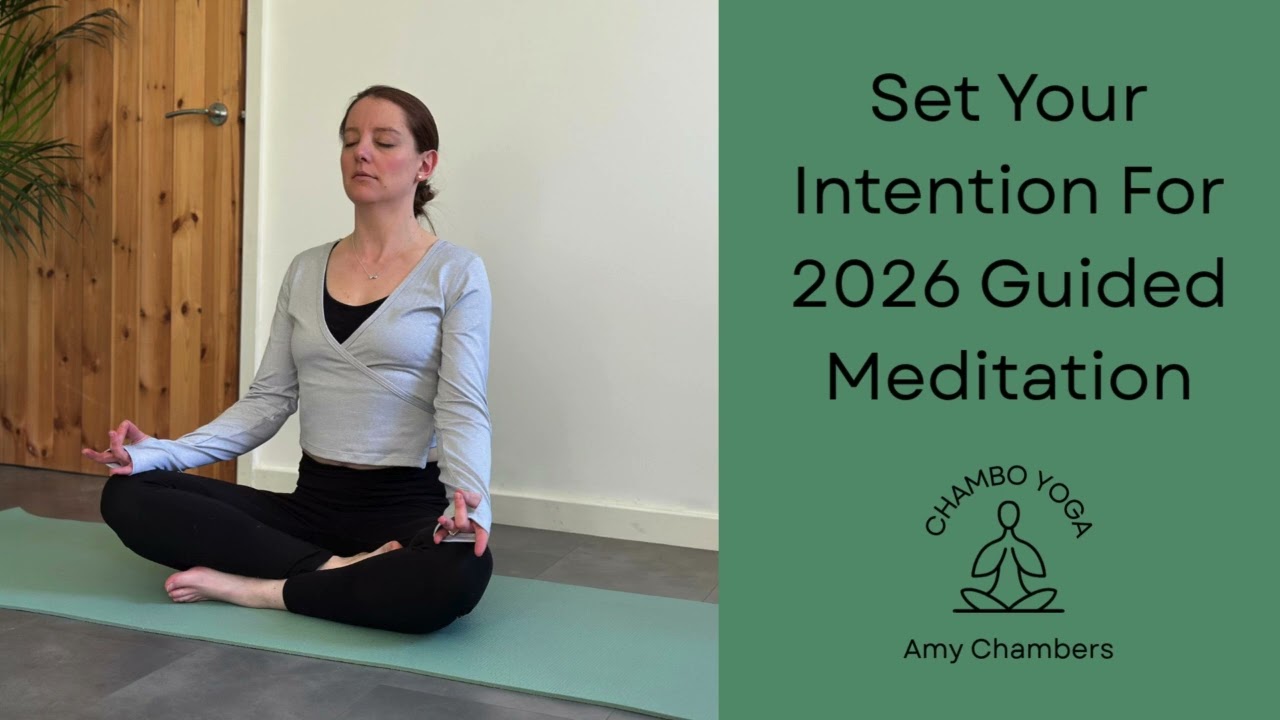 Set Your Intention for 2026 | 5 Min Yoga + Meditation