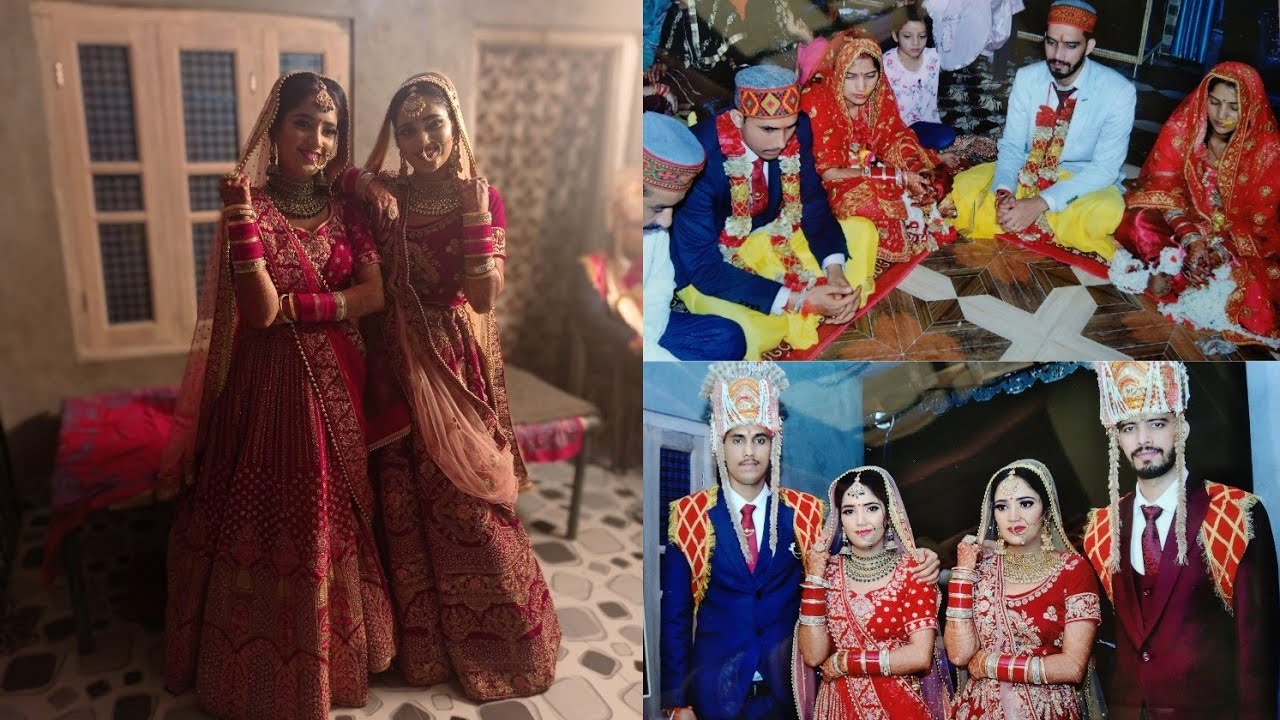 Our Wedding album 📖👰#twins #himachal #village #wedding #love