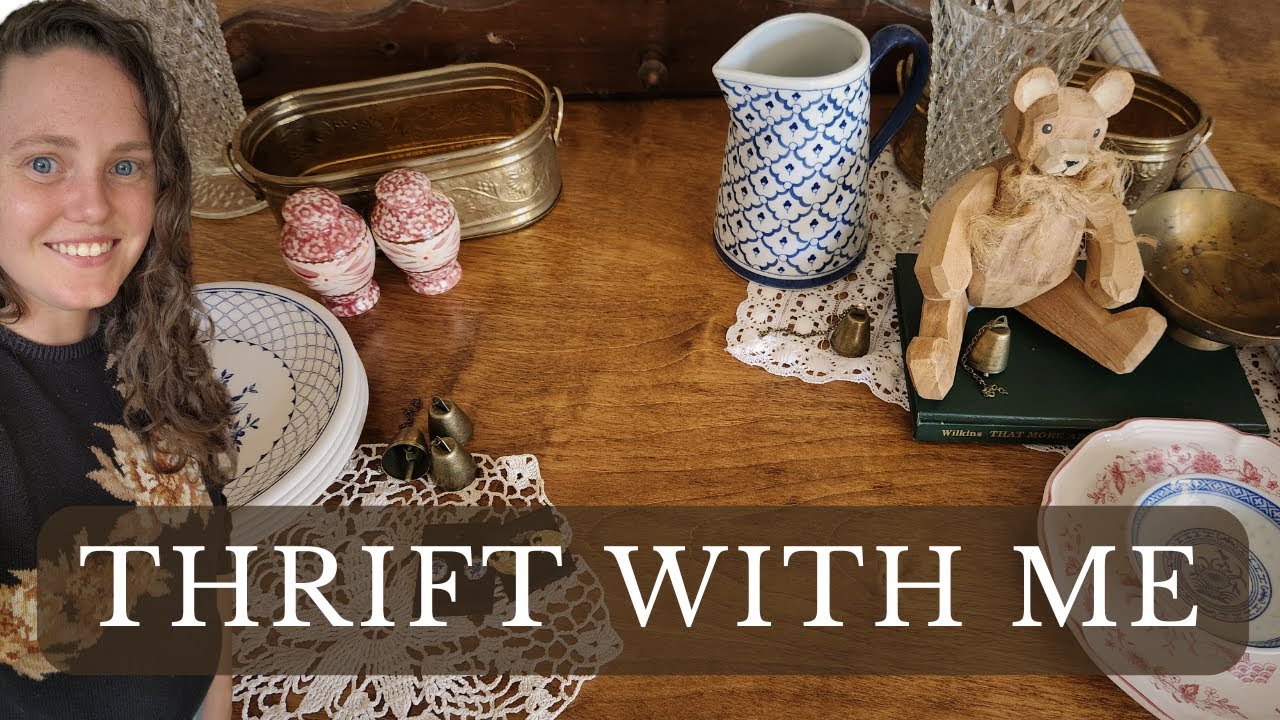 Thrift With Me | Создаём красочную тему народного коттеджа