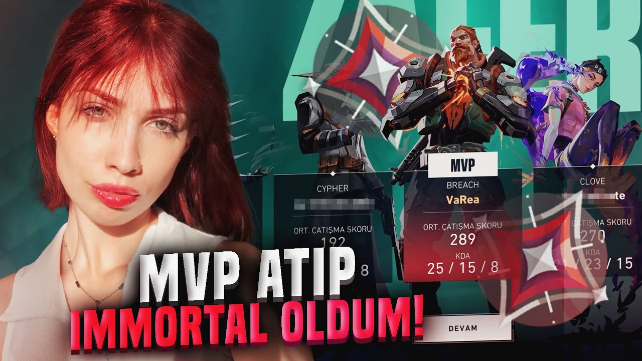 SOLO OYNAYIP IMMORTAL OLDUM! | VALORANT DERECELİ