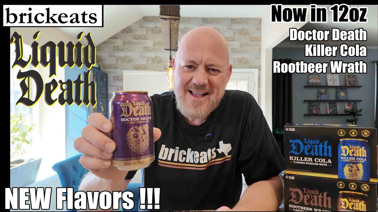 Жидкая смерть 💀 НОВЫЕ вкусы газированной воды! 🥤 Доктор Смерть 🧪 Убийственная кола 🥶 Гнев рутбира 🍺