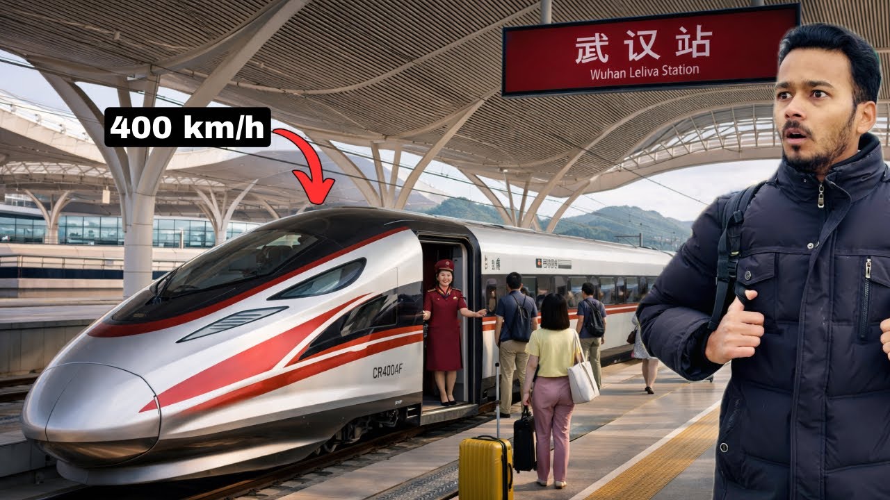First Time in CHINA BULLET TRAIN 🇨🇳