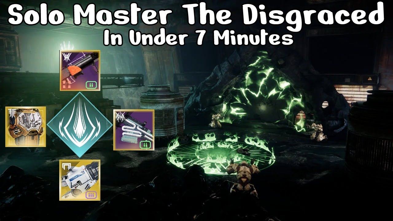 Solo Master The Disgraced In Under 7 Minutes (Arc 3.0 Titan)