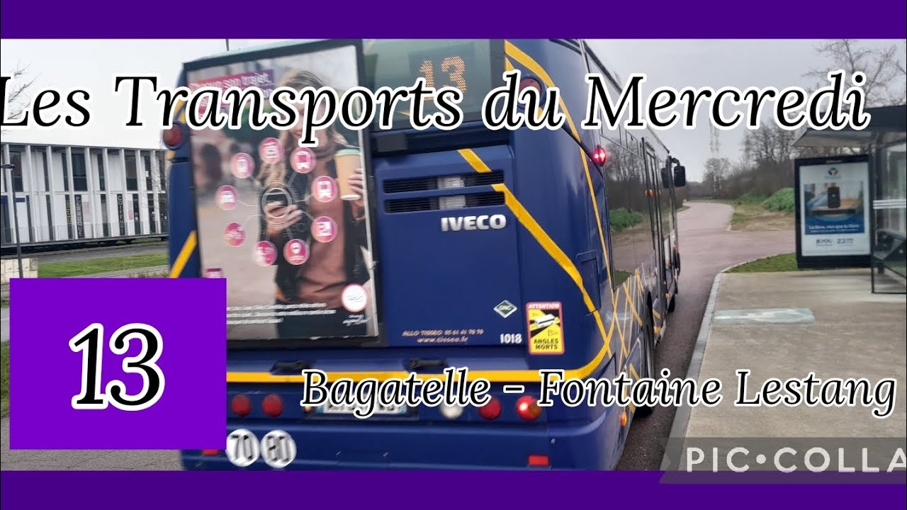 Trajet sur la Ligne 13 avec un Citelis 12 N°0923 ( Voith ) 