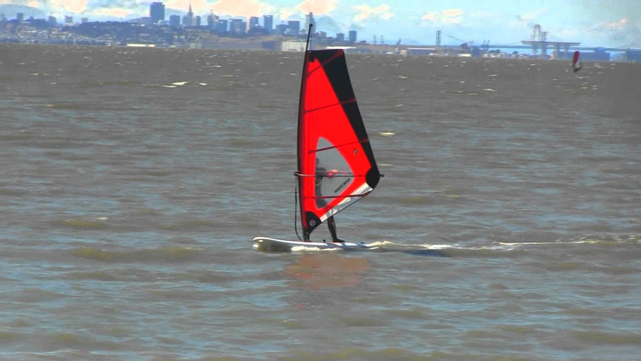 Windsurfing Near Coyote Point