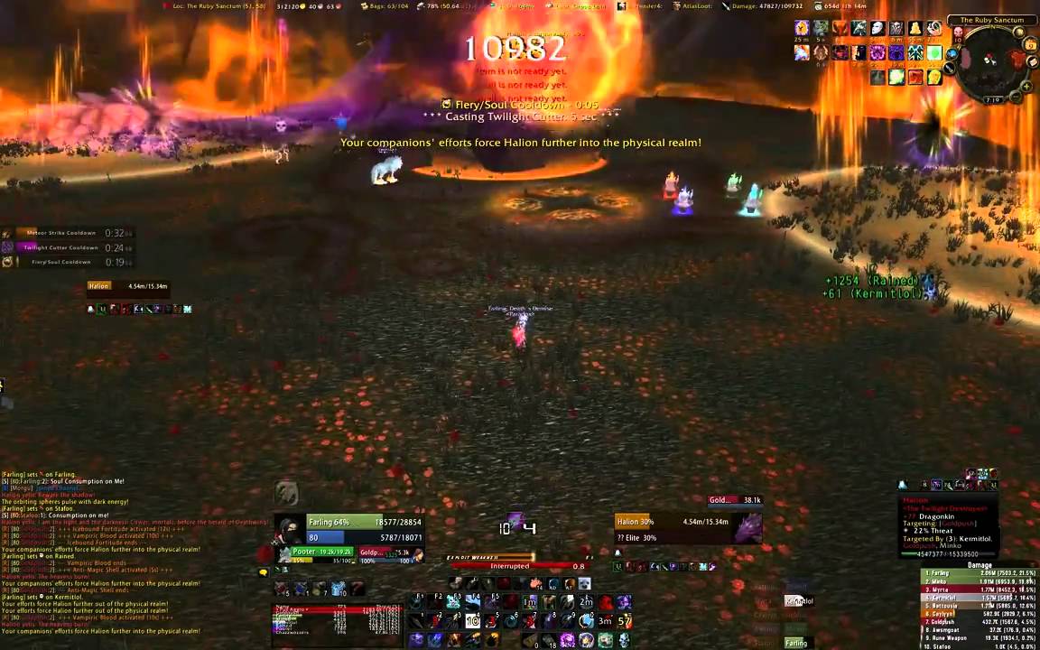 Ruby Sanctum - Halion 10 Heroic