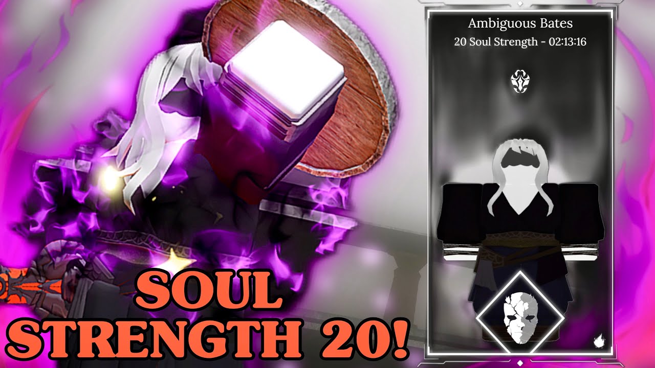 I'VE ACHIEVED SOUL STRENGTH 20 IN ABSOLVEMENT!