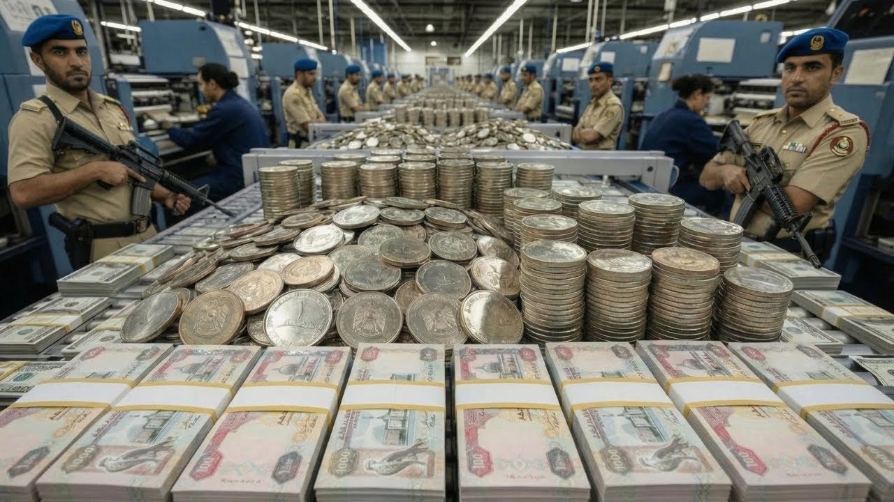 Inside the UAE Money Factory: The Hidden Process Behind the Dirham&rsquo;s Strength (Full Process)