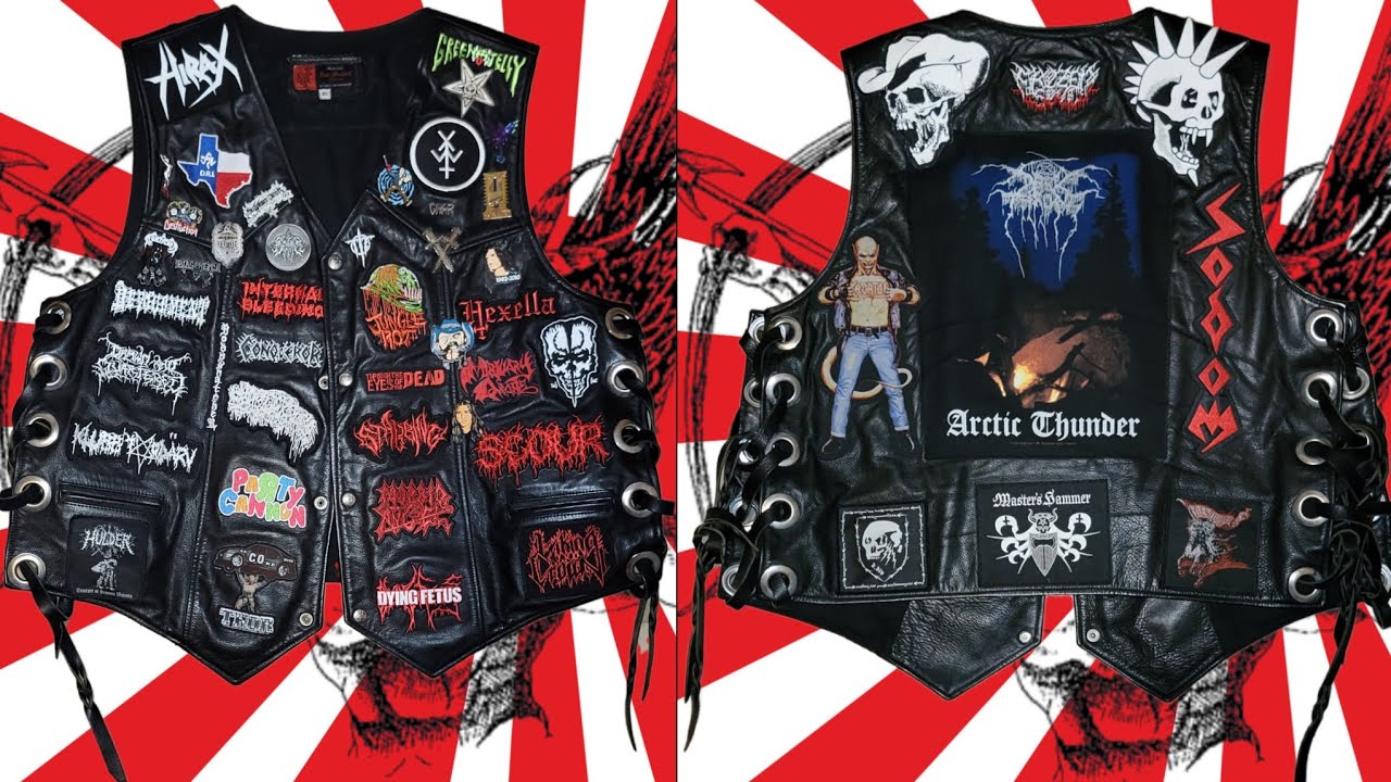 My Leather Patch Vest Tour (Battle Vest, if you prefer to call that)
