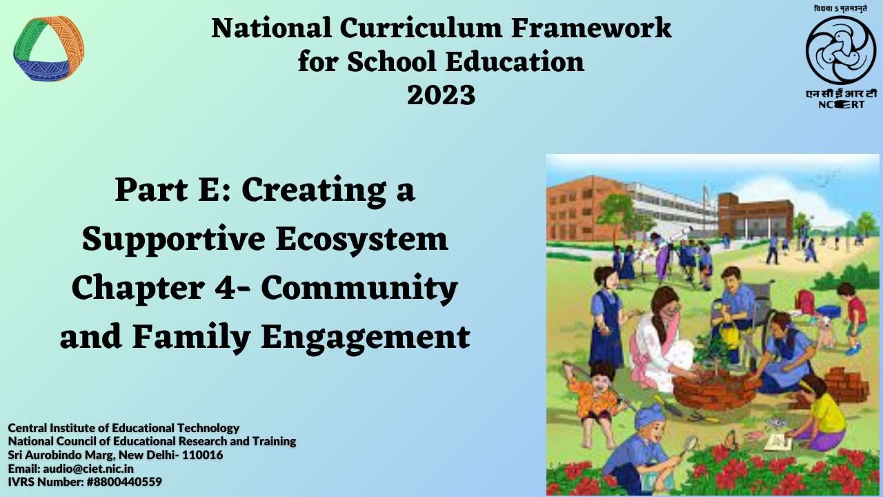 Part E_ Creating a Supportive Ecosystem: Chapter 4- Community and Family Engagement