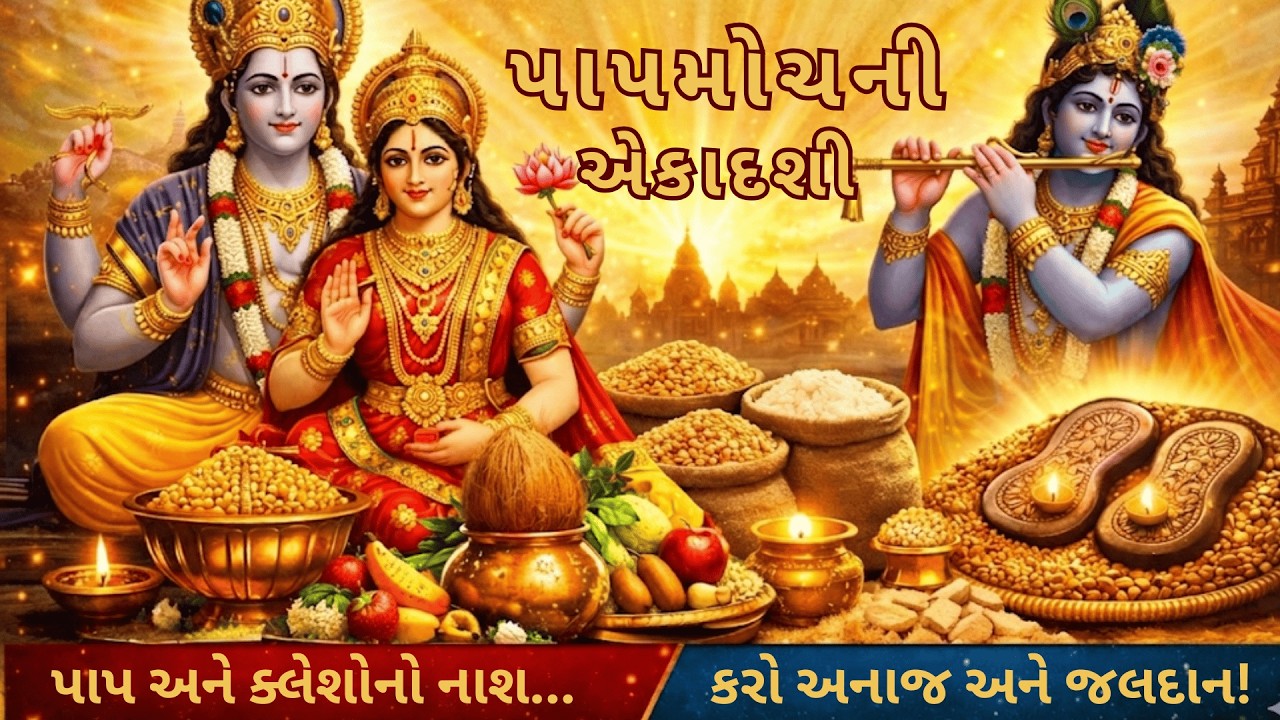 🪔 પાપમોચની એકાદશીનું મહત્ત્વ | શુભ સમય, વ્રત પદ્ધતિ