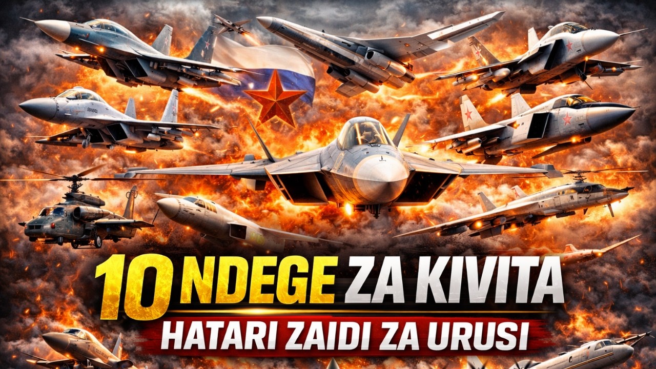HIZI NDIZO NDEGE 10 HATARI ZAIDI ZA URUSI DUNIANI