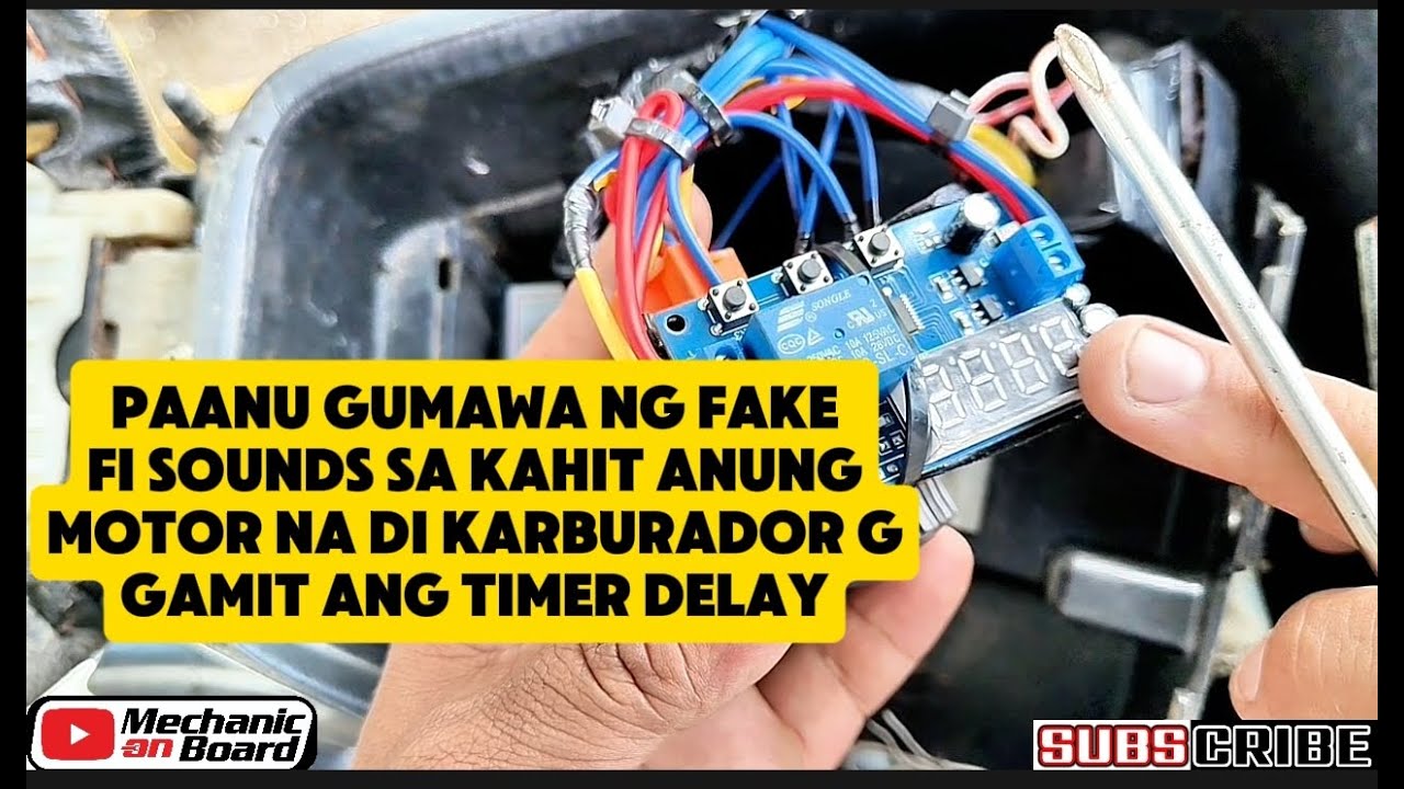 PAANU GUMAWA NG FAKE FI SOUNDS GAMIT ANG TIMER DELAY