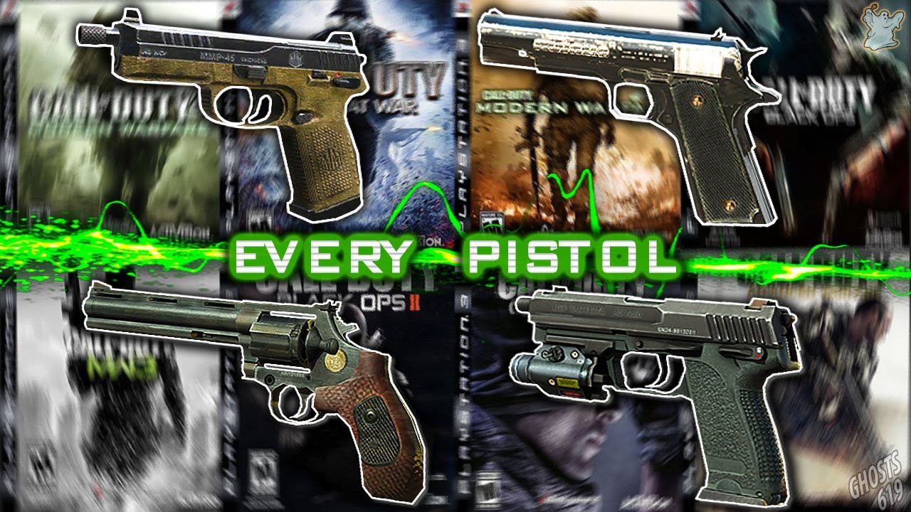 ONE Kill with EVERY Pistol in Call of Duty