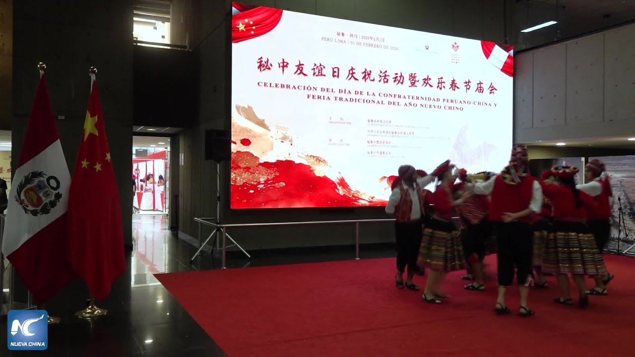 Celebran confraternidad peruano-china con feria tradicional por el Año Nuevo chino en Lima