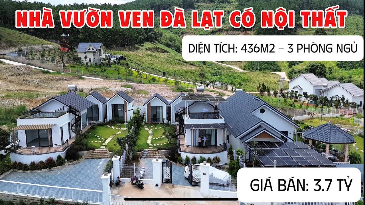 Một Căn Nhà Vườn Ven Đà Lạt có nội thất | view đẹp, sân vườn rộng