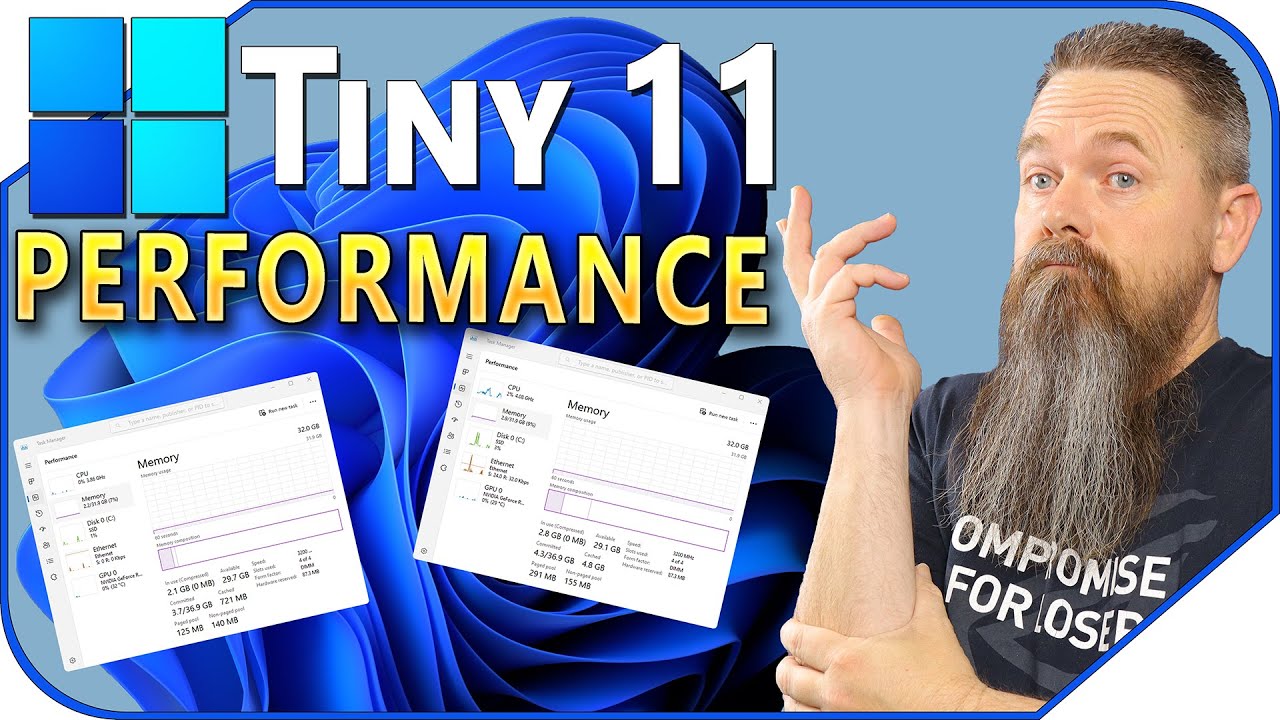 Windows 11 против Tiny 11: обеспечивает ли дераздувание лучшую производительность?