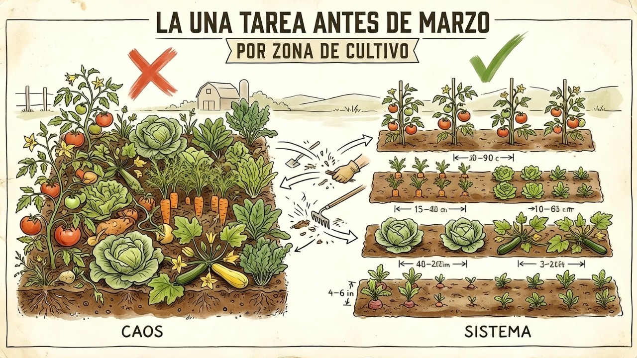 Si te pierdes esto antes de marzo, tu jardín lo paga toda la temporada