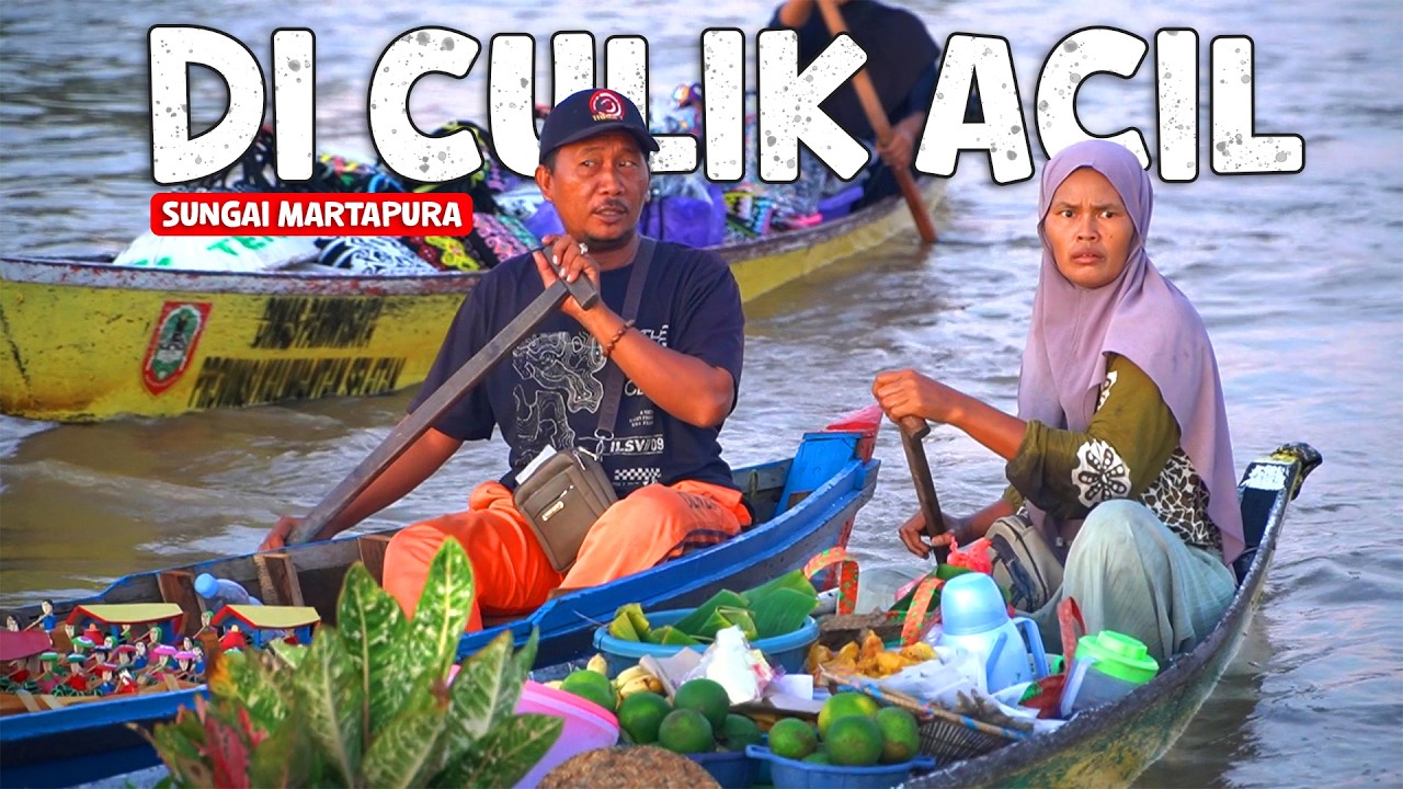 PASAR TERAPUNG SUNGAI MARTAPURA II BANJARMASIN