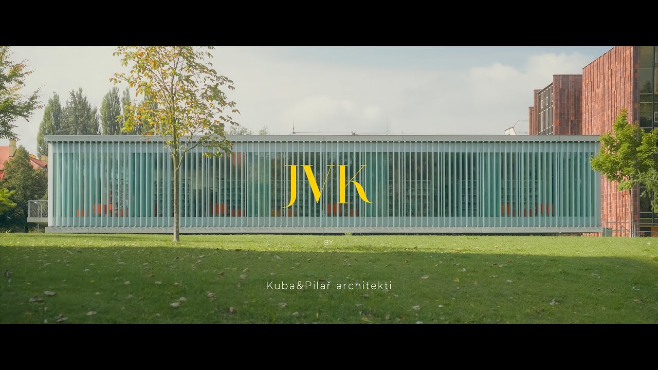 JVK | The Hovering Pavilion: A Minimalist Extension of the Research Library