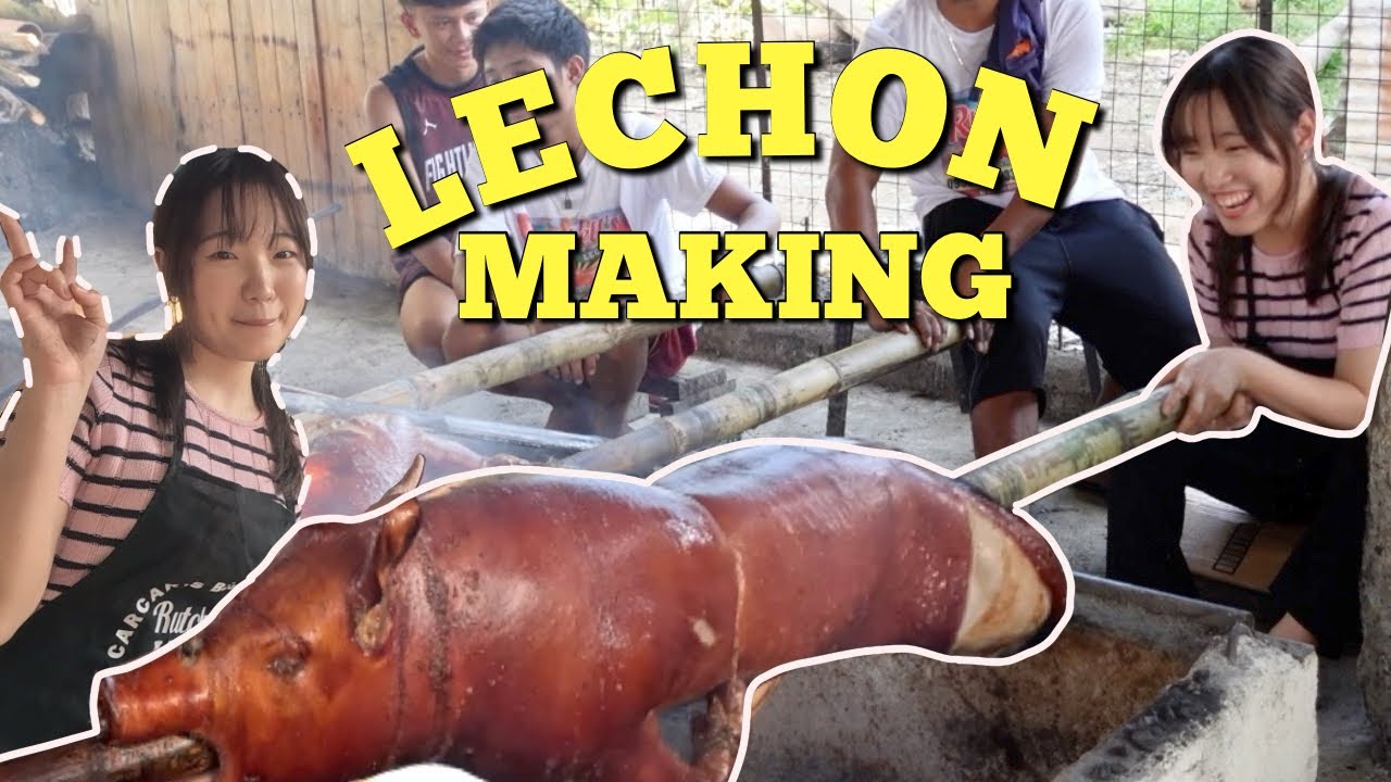 Lechon Challenge: Koreana's First Time Cooking This Filipino Delicacy! | Rutchell Lechon | Hana Cho
