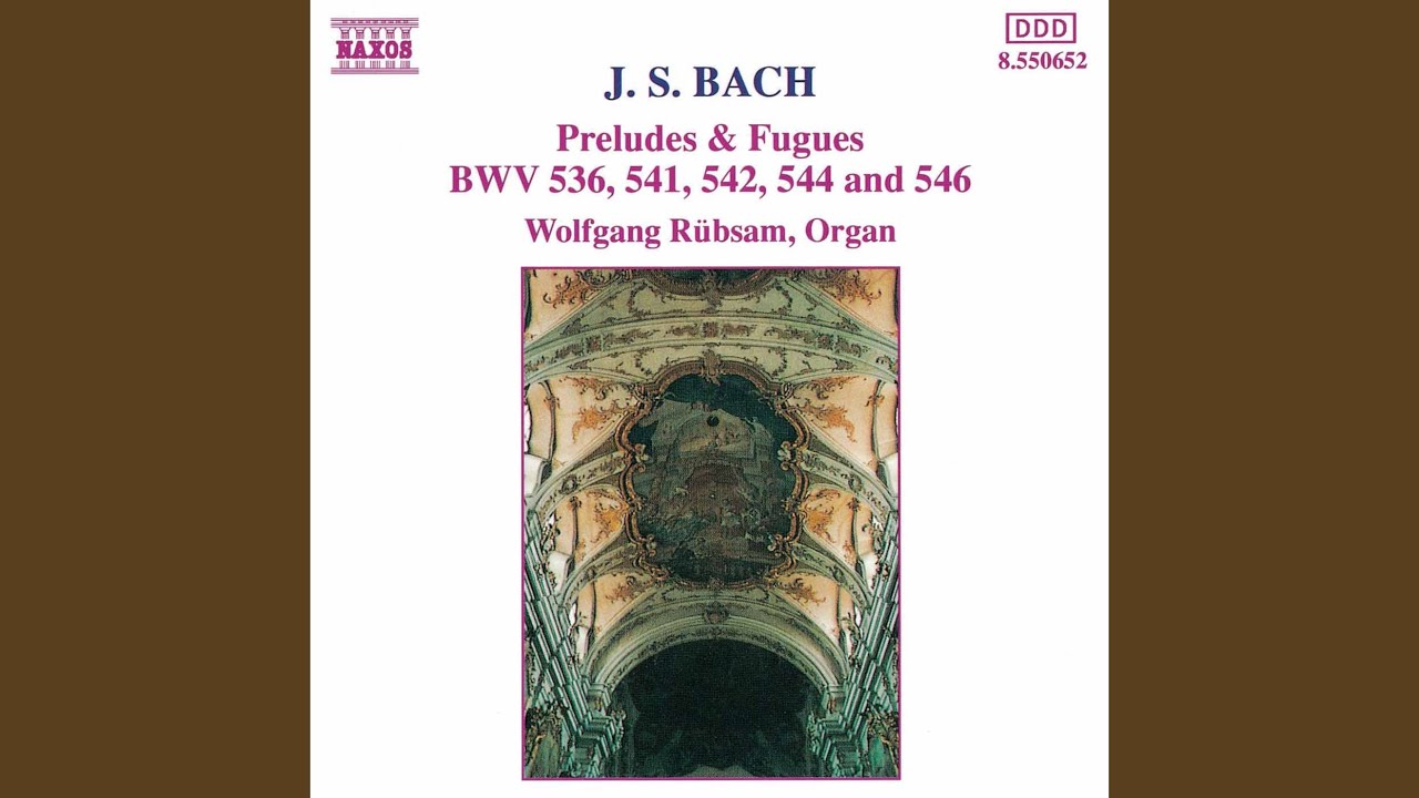Prelude and Fugue in B Minor, BWV 544