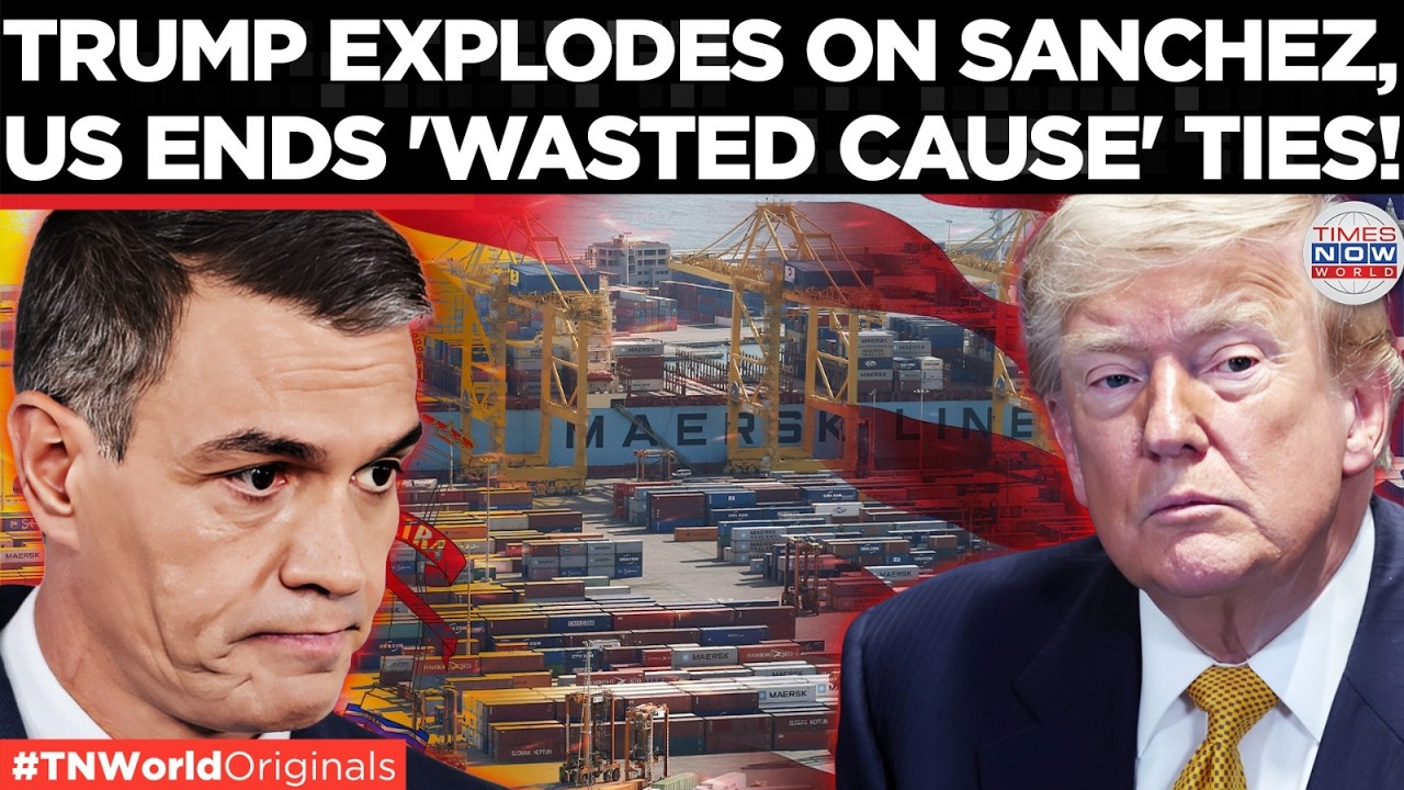 'TERRIBLE PARTNER', Trump ENDS Spain Trade Deal After Sanchez Revolt On US-Iran War!