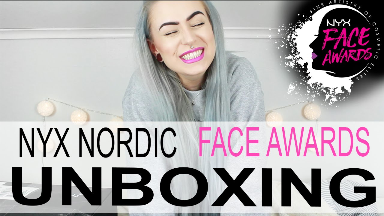 Unboxing Nyx Nordic Face Award 2016 | Evelina Forsell