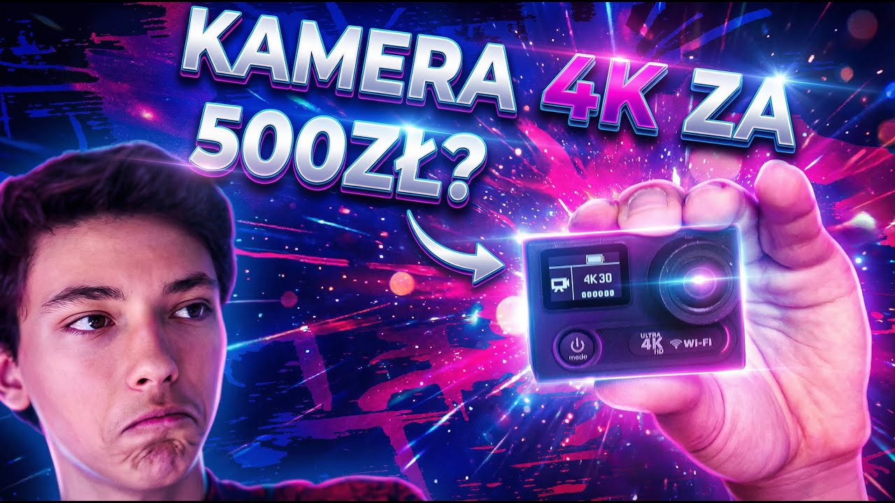 Kamerka 4K za 500zł?!, czyli Forever sc-420