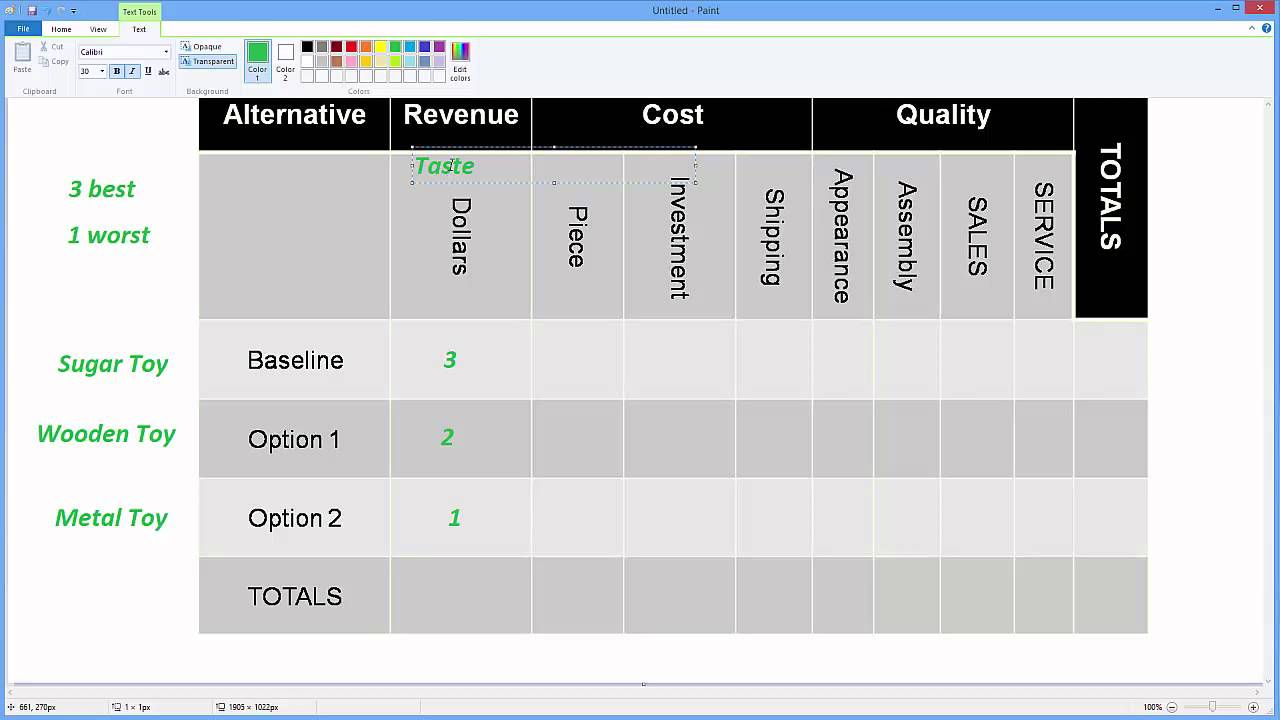 Engineering Basics - What is a Decision Matrix?