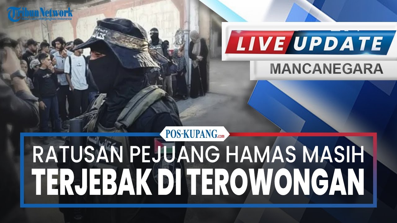 🔴Ratusan Pejuang Hamas Masih Terjebak di Terowongan Bawah Tanah Rafah yang Kini Dikuasai Israel