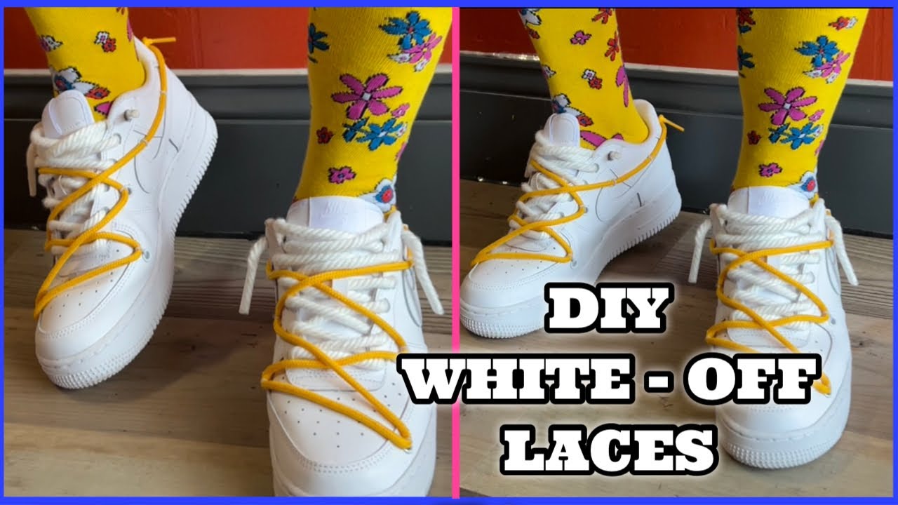 DIY OFF WHITE LACES
