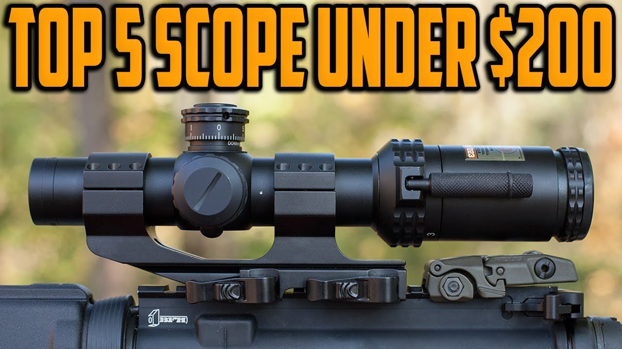 Best Scope Under $200 in 2021 - Top 5 Coolest Scope Under 200 For Hunting & Shooting
