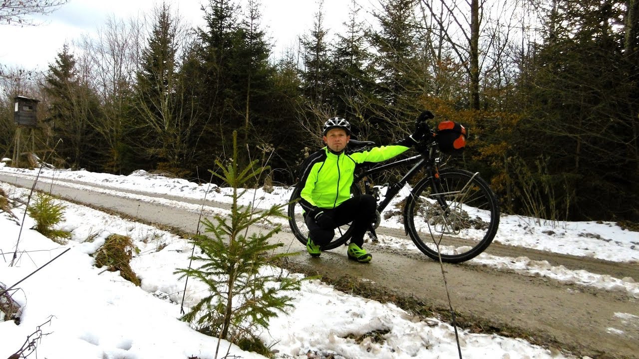 Kleine Winterradtour durchs Zinsbachtal / Wörnersberg & Grömbach