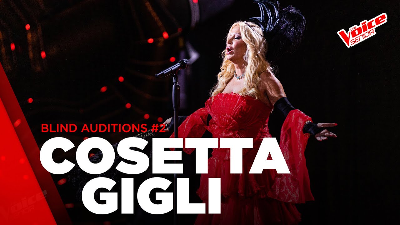 Cosetta Gigli - “Tu che m’hai preso il cuor” | Blind Auditions #2 |The Voice Senior Italy|Stagione 2