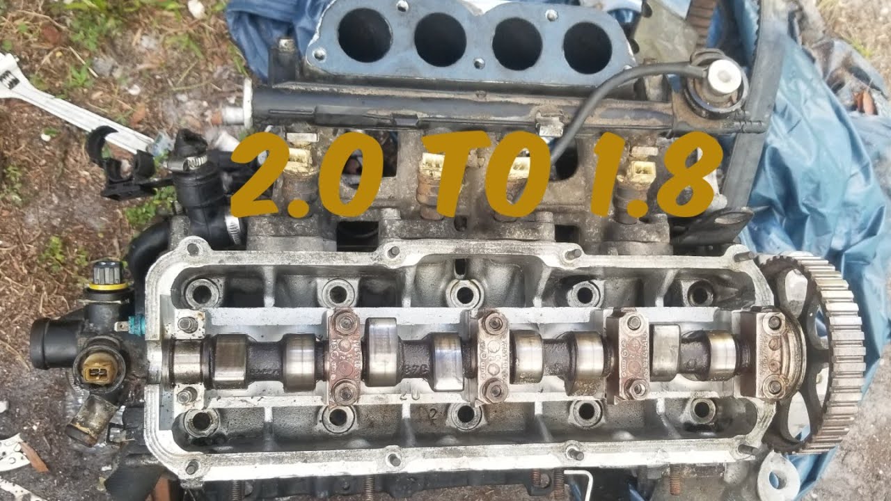 removing head off 2.0 | starting 1.8 swap mk3 Golf