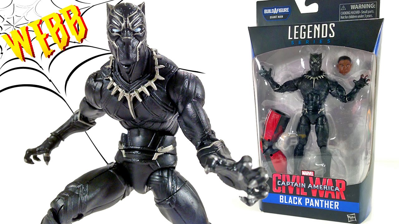 MARVEL LEGENDS Captain America Civil War BLACK PANTHER Action Figure Review