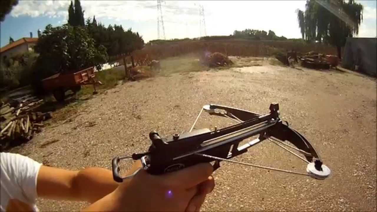 Pistola-balestra ROYAL - funzionamento & slow motion