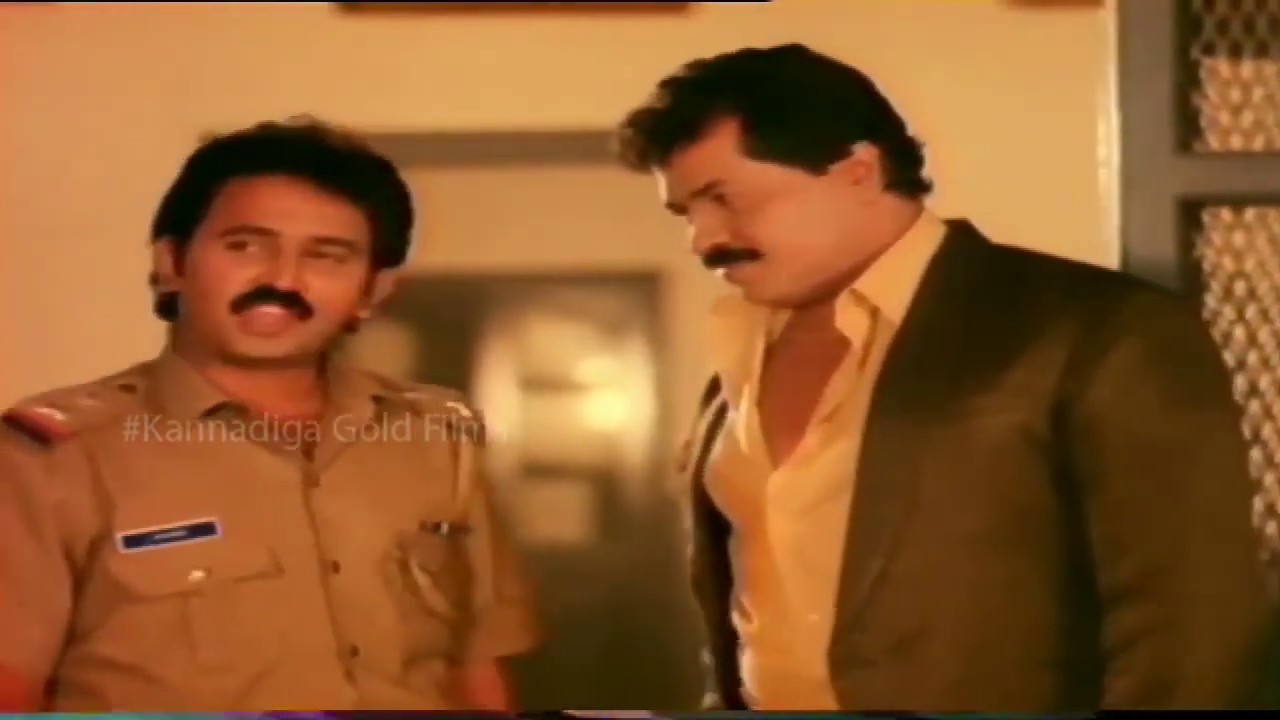 Kannada Action Videos || Tiger Prabhaka Superhit Action Scene || Kannadiga Gold Films