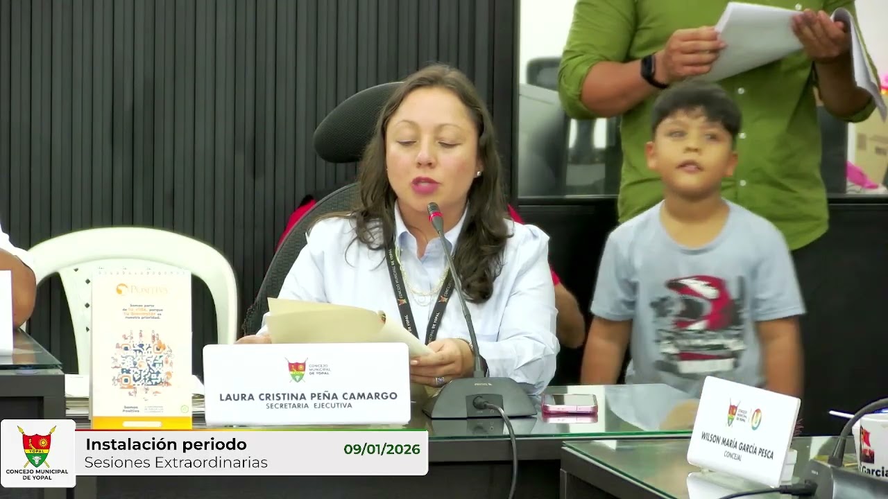 Instalación periodo de sesiones extraordinarias | 09/01/2026
