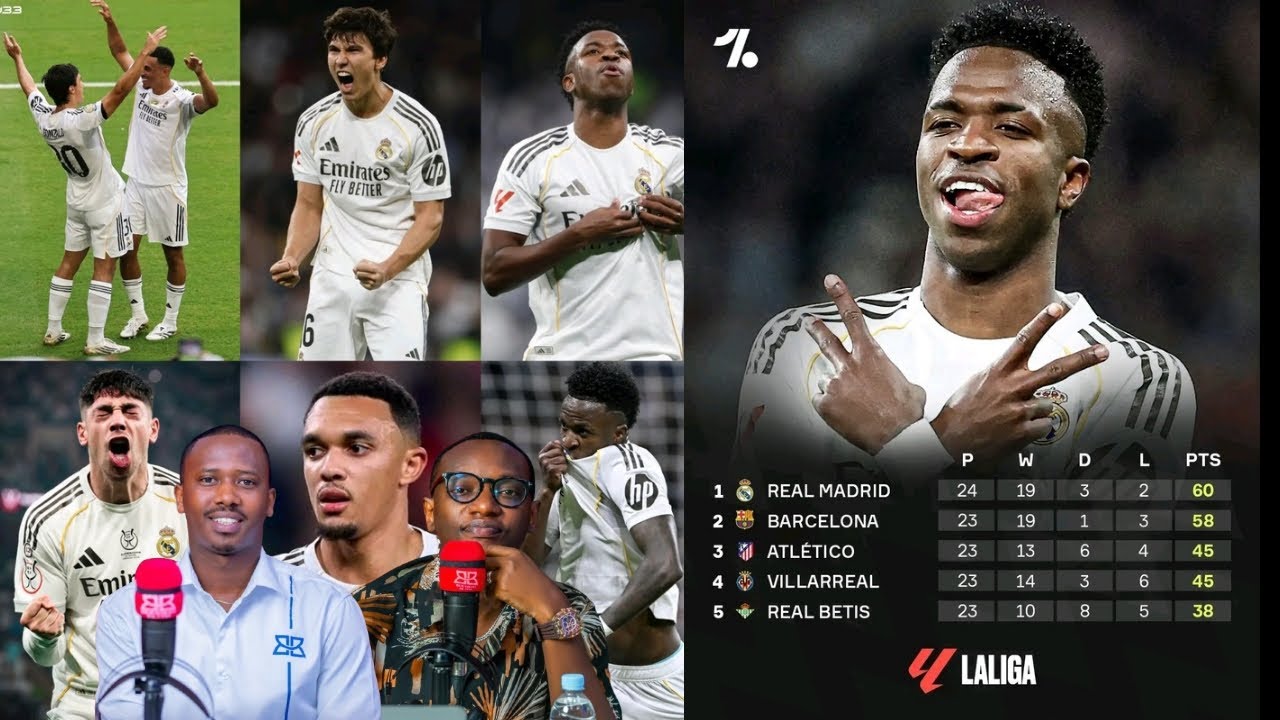 REAL MADRID IHANYE AGAKIPE IRARA KUMWANYA WA MBERE, BASHAKA IGIKOMBE. FUADI AROGEJE UMWUKA URAHEZE⚽⚽