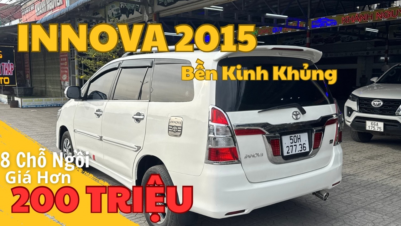 Dòng Xe Phổ Thông Ở Thị Trường | Tài Chính Hơn 200 Triệu Có Nên Mua INNOVA ?