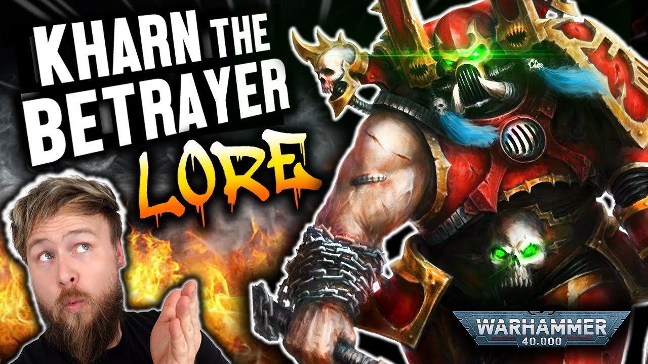 Kharn The Betrayer DEEP DIVE! The Strongest Space Marine? | Warhammer 40K Lore